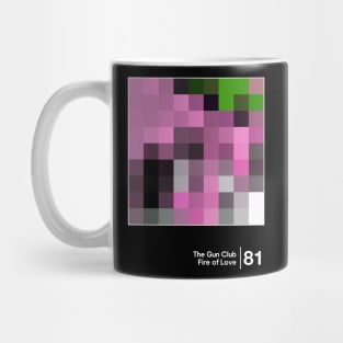 Fire of Love / Minimalist Graphic Design Fan Artwork Mug